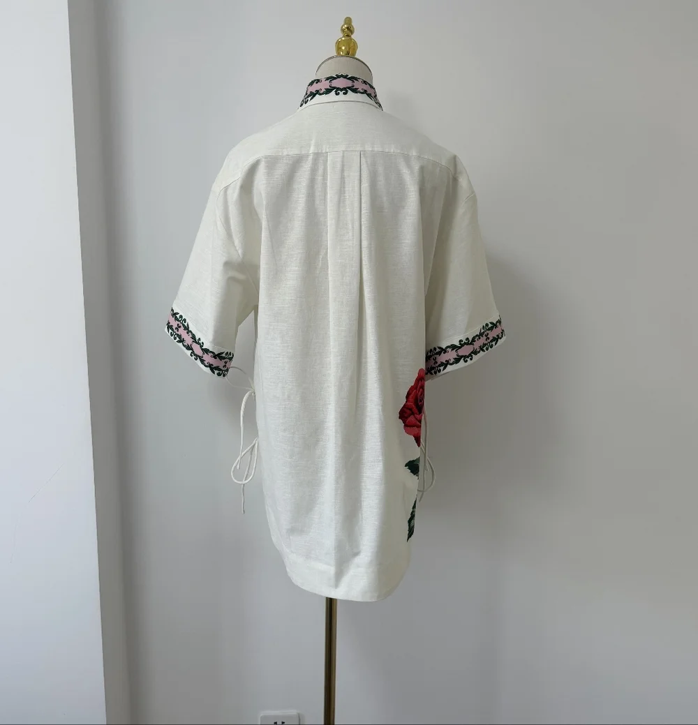 Aston Studio REMY SHIRT ANTIQUE ROSE - Picture 7 of 14